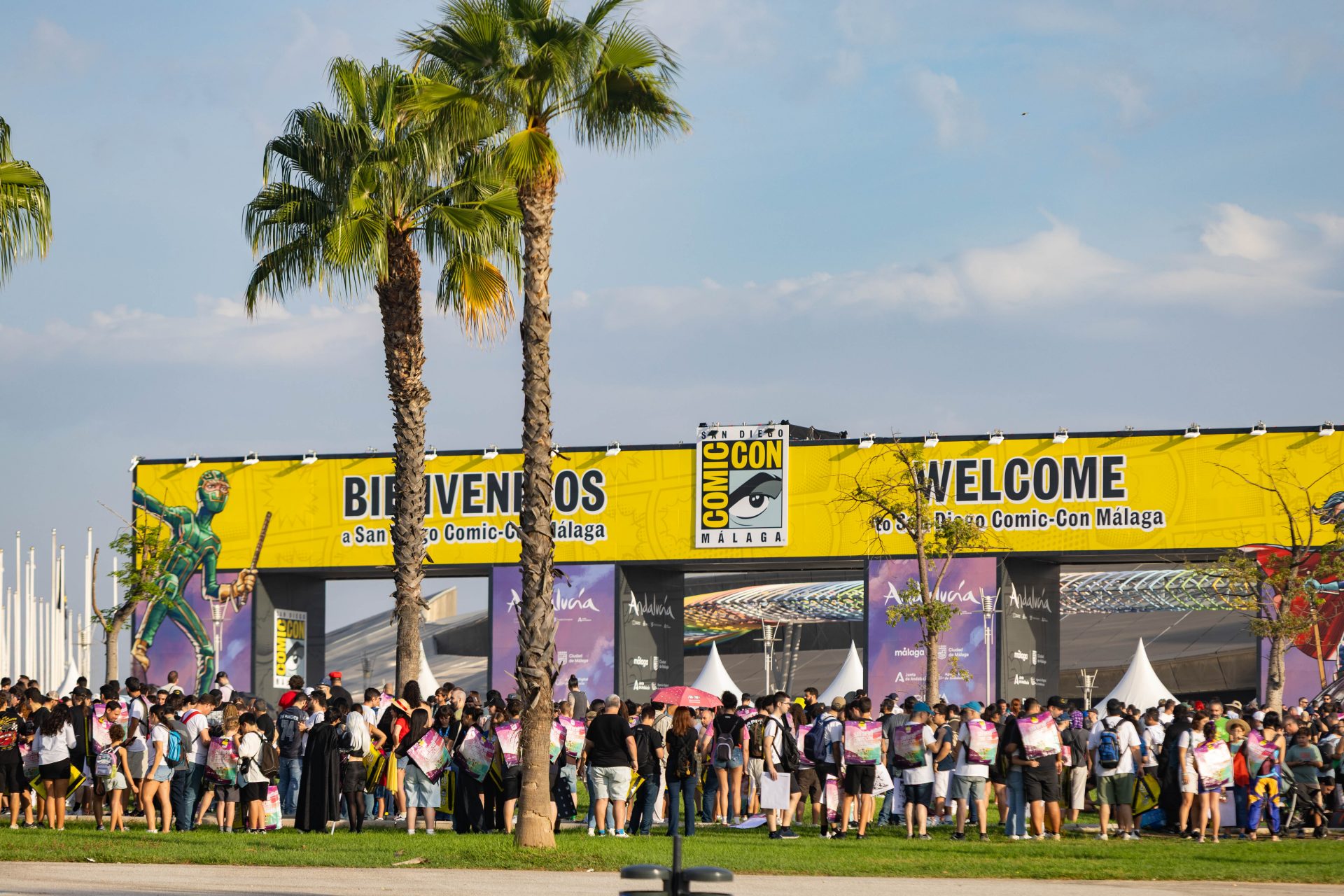 San Diego Comic-Con Málaga 2026 en FYCMA durante la segunda edición del evento