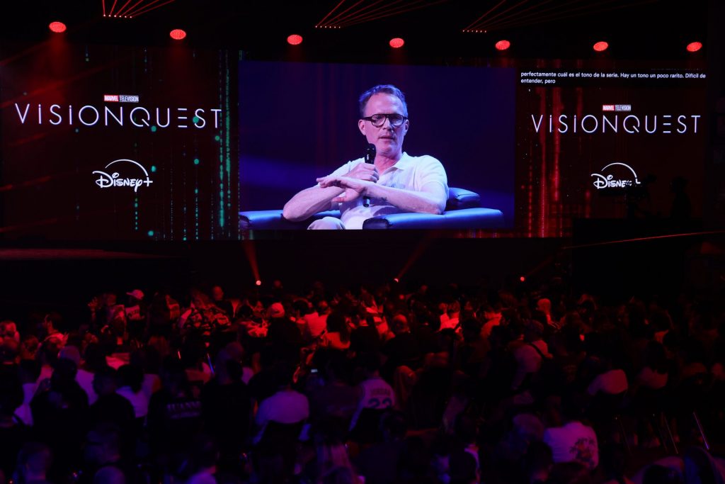 Paul Bettany durante la presentación de VisionQuest en San Diego Comic-Con Málaga 2026