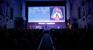 Sullivan Benetier durante la gala del 32.º Festival de Cine Francés de Málaga 2026.